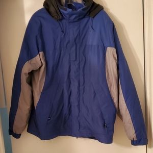 Men All Weather Coat Fleece Removable Inner Layer Year Round Wear